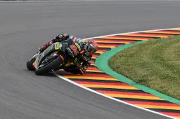 MotoGP Sachsenring Warm Up Acuto di Jonas Folger