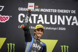 Moto2, Luca Marini vince ancora: "Lowes molto veloce, poi la gomma è calata..."