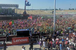 MotoGP Misano: 141.056 spettatori nei 3 giorni, i colori della passione