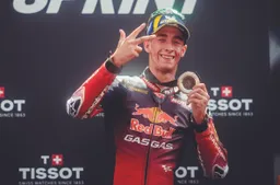 MotoGP: Pedro Acosta, compleanno sul podio "Domani la gara più difficile"