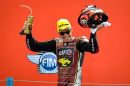 Moto2: Augusto Fernández, il sollievo del ritorno sul podio