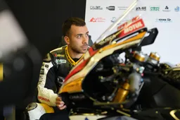 CIV SBK: Agostino Santoro assente a Vallelunga "Sono steso a letto"