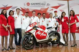Moto2: AirAsia main sponsor Caterham nel Mondiale