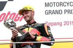 Moto2: Brad Binder vince, ma non basta. "Abbiamo dato il massimo"