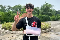 Moto2: Fermin Aldeguer, caduta e lesione alla mano nel GP Thailandia