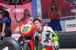 Talent Cup vinta: Di Mario vola nel MotoAmerica SSP con Spies