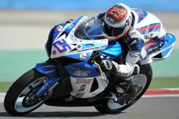 Supersport: Alex Baldolini con una MV Agusta ATK Racing