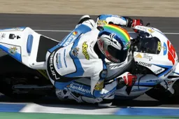 Moto2 Jerez Warm Up: brutta caduta di Alex De Angelis