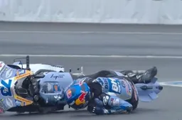 MotoGP Le Mans: Alex Marquez, un doppio volo da paura (video)