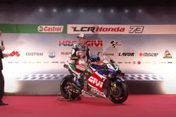MotoGP: Ecco Alex Márquez con i nuovi colori LCR Honda