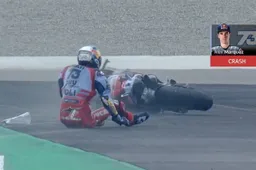 MotoGP: Alex Marquez, doppia frattura dopo l'incidente in Q1