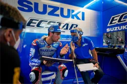 MotoGP, Alex Rins: "Nel pomeriggio il dolore è aumentato"