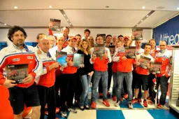Superbike: Althea Racing celebra i successi 2011 con un libro