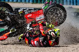 Superbike: cadute in crescita, chi è la maglia nera? Ecco i numeri