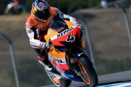 MotoGP: Dovizioso "Non potevo resistere al sorpasso di Rossi"