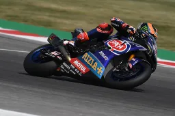 Superbike Misano Prove 2: Michael van der Mark primo, ma che volo!