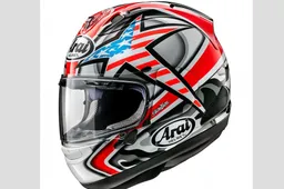 Arai omaggia Nicky Hayden con un RX-7V in livrea Laguna Seca
