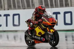 Moto2 Valencia, Prove 1: Augusto Fernández in evidenza sul bagnato