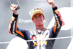 Moto2: Pedro Acosta, altro che calcoli "Volevo vincere, scusa KTM"