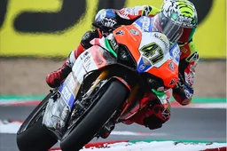 Alex Bassani prende il volo "Visto? Non vado forte solo sul bagnato"