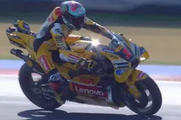 MotoGP Misano, Warm Up: Bagnaia "giallo Ducati" al comando