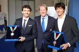 Collari d'Oro, moto protagoniste con Bagnaia (MotoGP) e Verona (Enduro)