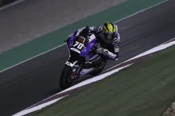 Moto2: Barry Baltus KO, frattura del polso dopo il volo nelle FP3