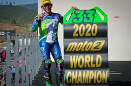 Enea Bastianini Rivelazione dell'Anno ai Gazzetta Sports Awards 2020