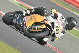 Maxime Berger con Red Devils Roma a Magny Cours