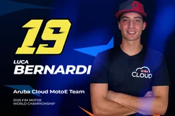 Nuova sfida: Luca Bernardi approda in MotoE con Aruba Cloud