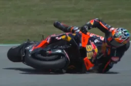 MotoGP Catalunya, Prove: Espargaro da record, Binder doppio botto