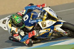 Marco Melandri, 101 giri al ritorno in sella dopo l'operazione