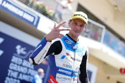 Moto2: Bo Bendsneyder, primo podio per il nonno e per la storia