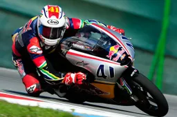 125cc: Salom KO, a Indianapolis corre Brad Binder