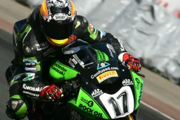 BSB: Simon Andrews nella "Evo" con PR Kawasaki