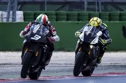 MOTOGP Test P.Island Luca Cadalora consulente di Valentino Rossi