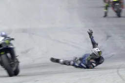 MotoGP, Viñales giù dalla moto a 218 km/h. I dati dell'incidente