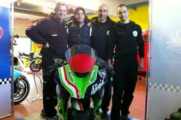 Superstock 1000: Thomas Caiani con la Kawasaki BWG Racing