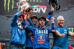 Motocross Nazioni: Cairoli-Guadagnini-Lupino, la piccola grande Italia