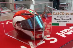 Marco Simoncelli, i due caschi che non ha mai potuto usare