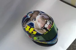 MotoGP: ecco il casco di Valentino Rossi per Misano Adriatico