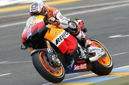 MotoGP: Casey Stoner "Bel duello con Rossi, buon 3° posto"