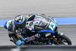Moto3, Thailandia: La prima pole di Celestino Vietti