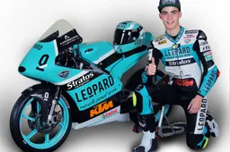 CEV Moto3: Gerard Riu con il team Leopard Junior Stratos