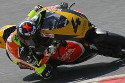 CEV Moto2: gara sfortunata a Barcellona per il team Laglisse