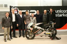 Moto3: a Fiorano Modenese presentato il team CIP Unicom Starker