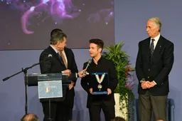 Lorenzo Dalla Porta ai Collari d'Oro 2019. "Titolo Moto3 punto di partenza"