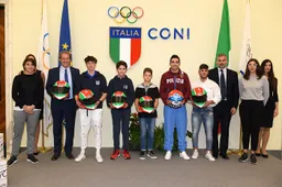 Premiazioni Campioni 2018 al Salone d’onore del Coni