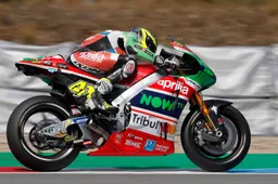 MotoGP Brno: Aprilia "Le novità funzionano, specie il motore"
