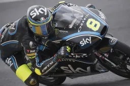 Moto3 Le Mans Prove 3 Nicolò Bulega davanti a Lorenzo Dalla Porta